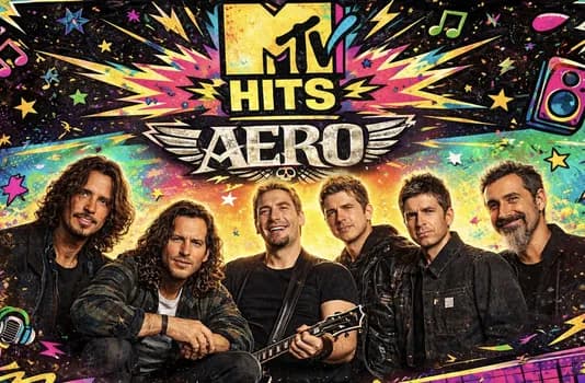 Imagem do ESPECIAL MTV HITS -BANDA AERO   