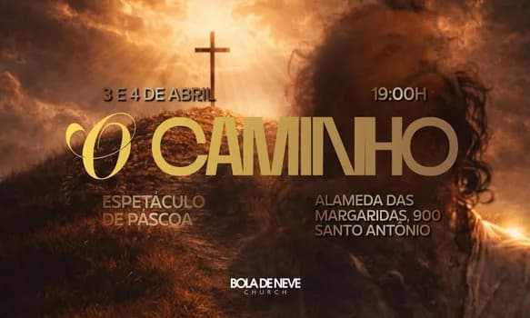 Imagem do Espetáculo de Páscoa - O Caminho