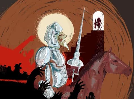 Imagem do Espetáculo Teatral: Dom Quixote de Lá Mancha