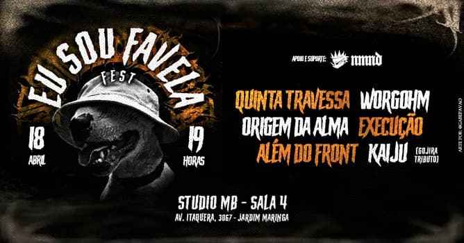 Imagem do EU SOU FAVELA FEST - 1º Edição