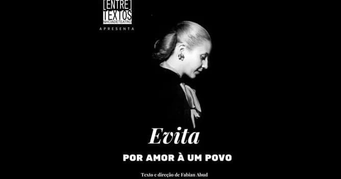 Imagem do EVITA: POR AMOR À UM POVO