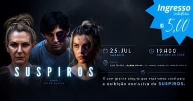 Exibição de Suspiros em Rio de Janeiro