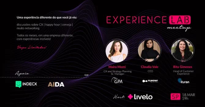 Imagem do EXPERIENCE LAB MEETUP #31 - LIVELO