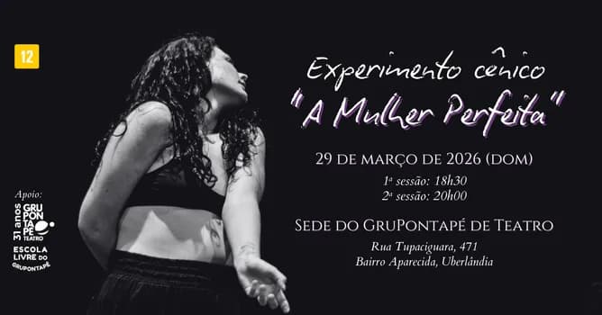 Imagem do Experimento cênico "A Mulher Perfeita"
