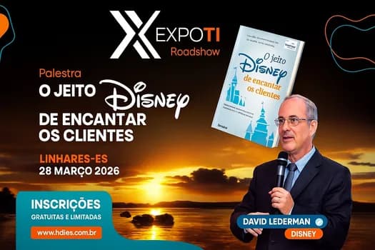 Imagem do ExpoTI Roadshow 2026 - Linhares ES