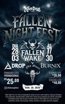 Imagem do Fallen Night Fest