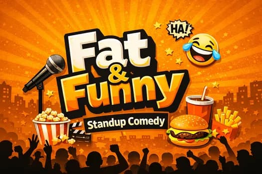Imagem do Fat&Funny Stand-up Comedy