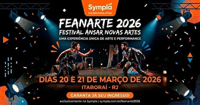 Imagem do FEANARTE 2026 ( Festival Ánsar de Novas Artes)