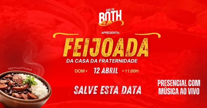 Imagem do Feijoada Beneficente da Casa da Fraternidade