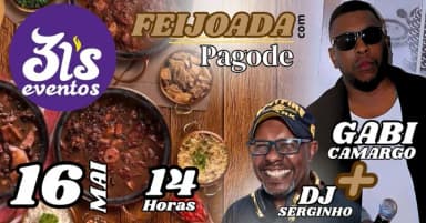 Feijoada com pagode e dj em Campinas