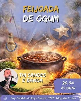 Imagem do FEIJOADA DE OGUM 2026 – 8ª EDIÇÃO