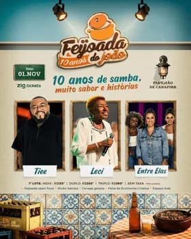 FEIJOADA DO JOÃO - 10 anos em Serra