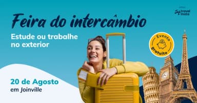Feira do Intercâmbio em Joinville em Joinville