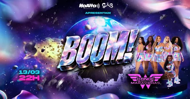Imagem do Festa BOOM Convida Bonde das Maravilhas em BH