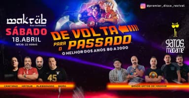 FESTA DE VOLTA PARA O PASSADO! em Passo Fundo