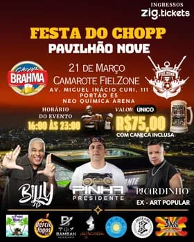 Imagem do FESTA DO CHOPP DO P9