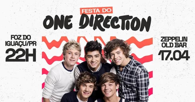 Imagem do Festa do One Direction |  Foz do Iguaçu/PR