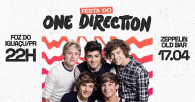 Festa do One Direction |  Foz do Iguaçu/PR em Foz do Iguaçu