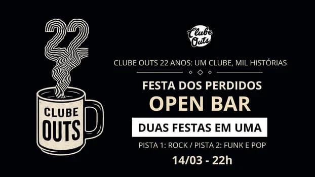 Imagem do Festa dos Perdidos | OPEN BAR