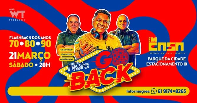 Imagem do FESTA GO BACK 21/3