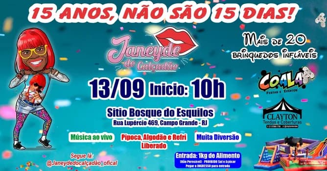 Imagem do Festa Janeyde do Calçadão