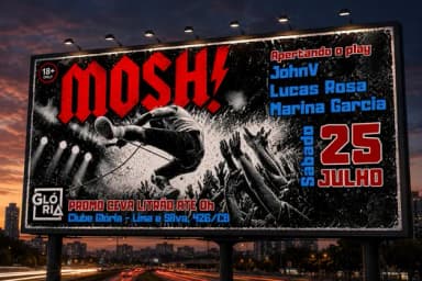 Festa MOSH! em Porto Alegre