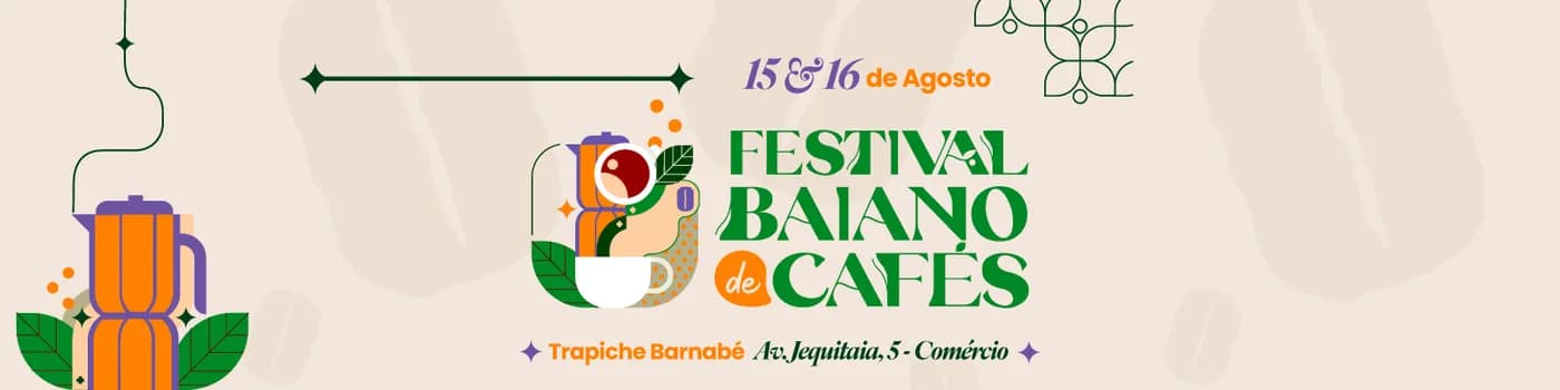 Imagem do Festival Baiano de Cafés 2026