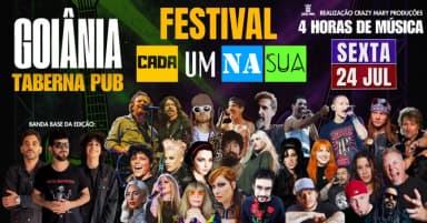 Festival Cada Um Na Sua em Goiânia/GO em Goiânia