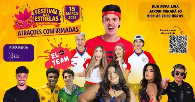 Imagem do Festival das Estrelas