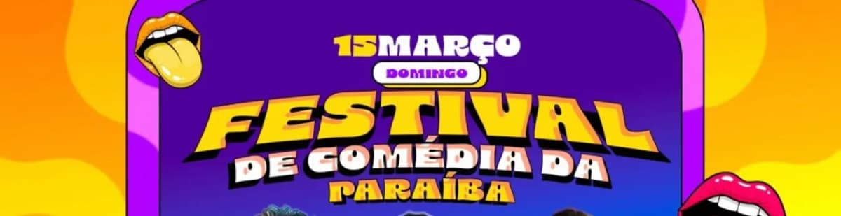 Imagem do Festival de comédia da Paraíba