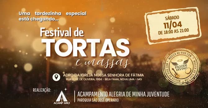 Imagem do Festival de Tortas e Massas