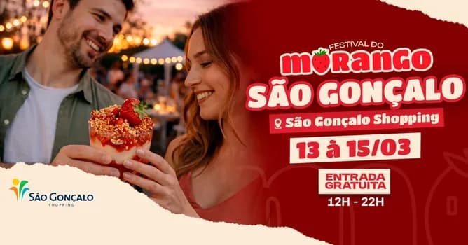 Imagem do FESTIVAL DO MORANGO DE SÃO GONÇALO