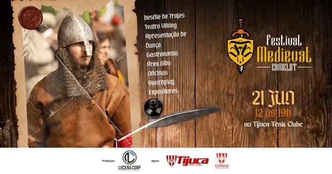 Imagem do Festival Medieval Camelot 3° Edição