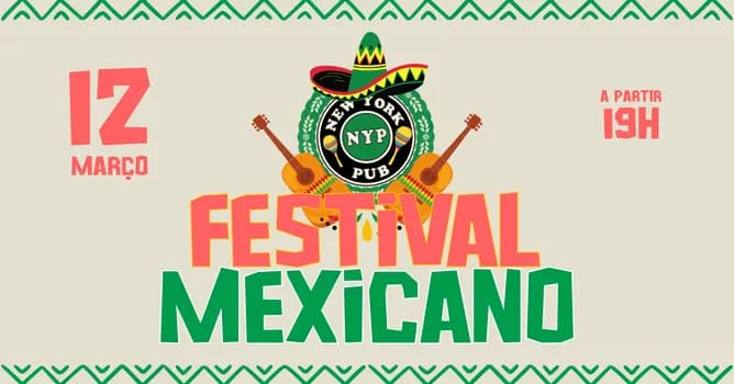 Imagem do Festival Mexicano - New York Pub       