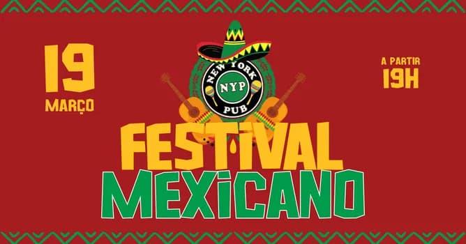 Imagem do Festival Mexicano - New York Pub       