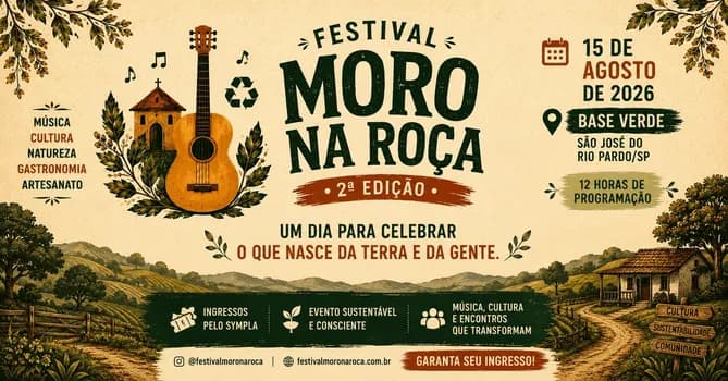 Imagem do Festival Moro na Roça - 2ª Edição