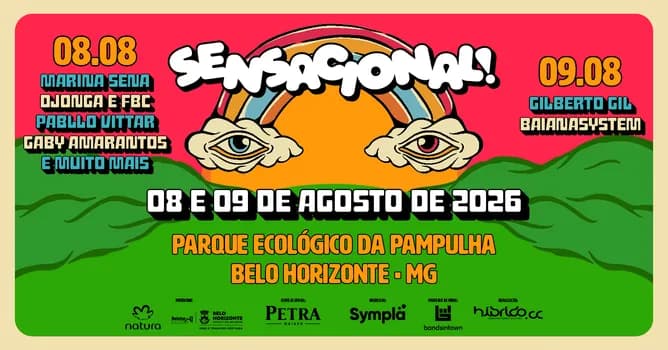 Imagem do FESTIVAL SENSACIONAL! 2026