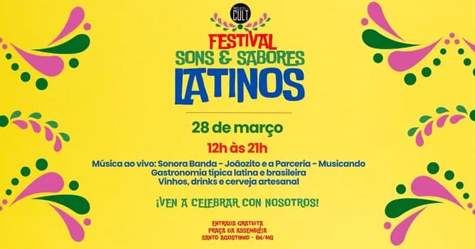 Imagem do Festival Sons & Sabores Latinos