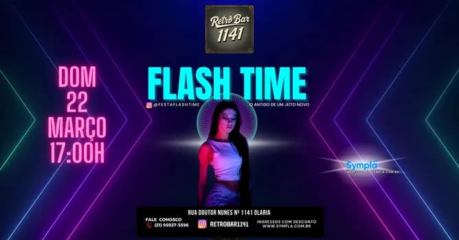 Imagem do FLASH TIME A FESTA - RETRÔ BAR