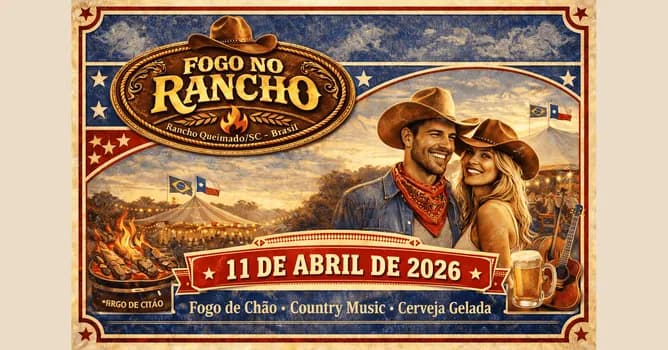 Imagem do Fogo no Rancho - 1ª Edição.