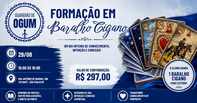 Imagem do Formação em Baralho Cigano