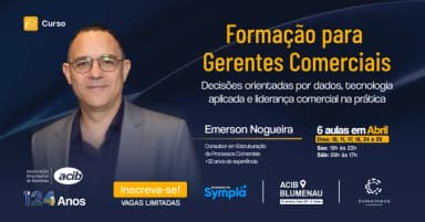 Formação para Gerentes Comerciais em Blumenau