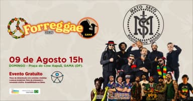 FORREGGAE GAMA 2026 em Brasília