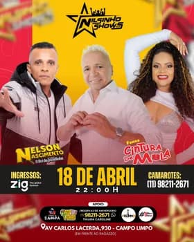 Forró Cintura de Mola + Nelson Nascimento em São Paulo