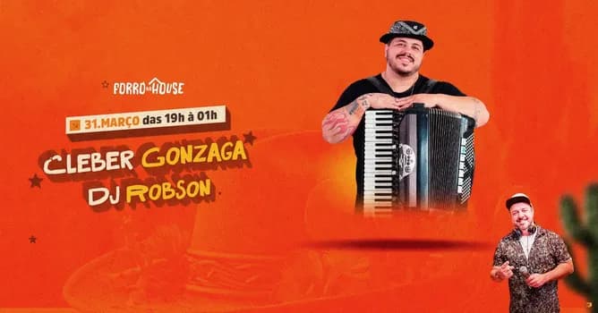 Imagem do Forró Na House - Cleber Gonzaga