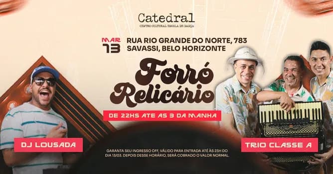 Imagem do Forró Relicário