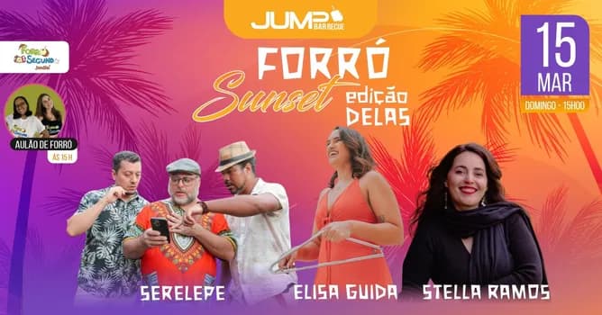 Imagem do Forró Sunset DELAS