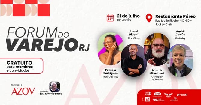 Imagem do Fórum do Varejo | Julho 2026