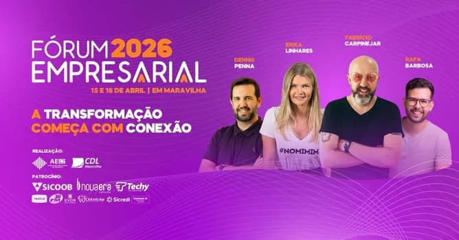 Imagem do Fórum Empresarial 2026