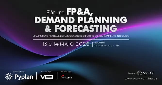 Imagem do Fórum FP&A, Demand Planning & Forecasting